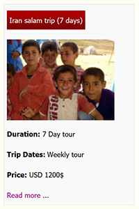 Iran salam tour premium 7 days
